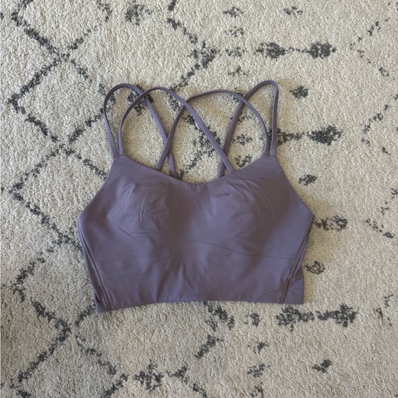 Lululemon Like a Cloud Bra Long Line Strappy Sport Bra Tank Top - Picture 1 of 4